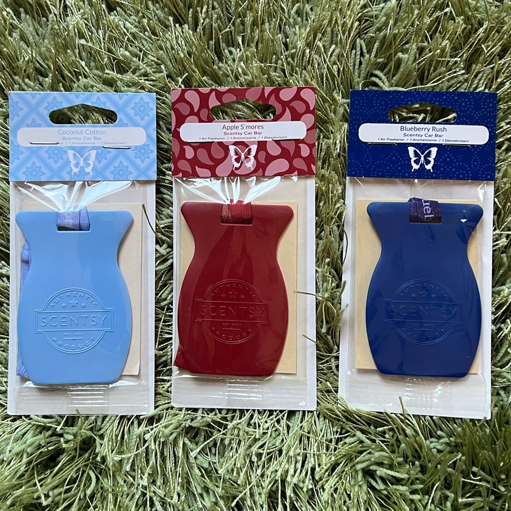Scentsy Car Bars lot of 3